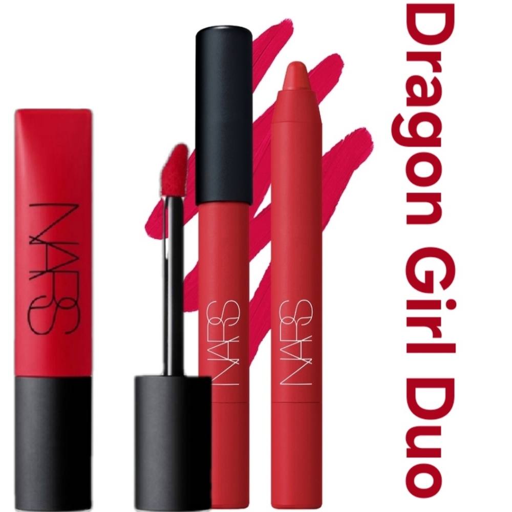 NARS Powermatte High-intensity Lip Pencil & Airmatte Lip Color Dragon Girl  New